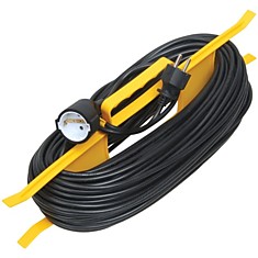 Удлинитель на рамке IEK (ИЕК) 1 розетка без заземления 10 м 2х075 мм 1300 Вт WKF20-06-01-10