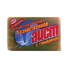 Мыло хозяйственное 150 г АИСТ с глицерином 4304010004