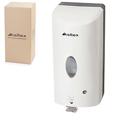 Диспенсер для жидкого мыла KSITEX сенсорный наливной цвет - белый объем 12 л ударопрочный пластик ASD-7960W