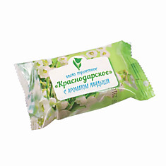 Мыло туалетное 75 г Краснодарское (Меридиан) Ландыш
