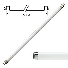 Лампа люминесцентная PHILIPS TL-D 18W/54-765 18 Вт цоколь G13 в виде трубки 59 см холодный дневной свет