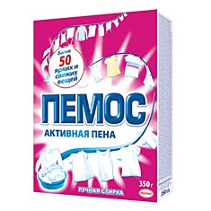 Стиральный порошок для ручной стирки 350 г ПЕМОС Активная пена 2080125