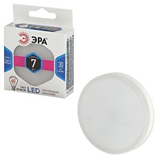 Лампа светодиодная ЭРА 7 (60) Вт цоколь GX53 холодный белый свет 30000 ч. LED smdGX-7w-840-GX53