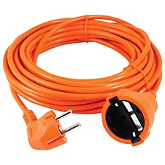 Удлинитель в бухте POWER CUBE 1 розетка с заземлением 10 м 3х075 мм 1300 Вт оранжевый PC-EG1-B-10