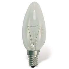 Лампа накаливания OSRAM Classic B CL E14 60 Вт свечеобр. прозрачн колба d=35 мм цоколь d=14 мм