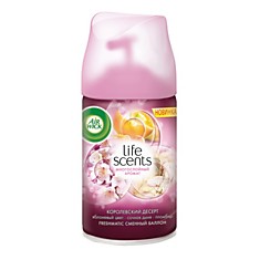 Сменный баллон 250 мл AIRWICK LifeScents Королевский десерт для автоматических освежителей универсальный
