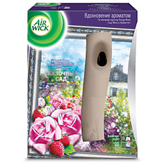 Освежитель воздуха автоматический 250 мл AIRWICK Life Scents диспенсерсменный баллон Сказочный сад