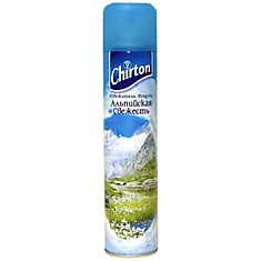 Освежитель воздуха аэрозольный Chirton "Альпийская свежесть", 300мл