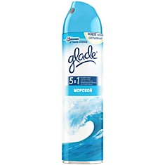 Освежитель воздуха аэрозольный Glade "Морской", 300мл