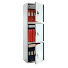 Шкаф металлический для документов ПРАКТИК SL-150/3Т 1490х460х340 мм 3 отделения 43 кг сварной