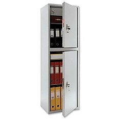 Шкаф металлический для документов ПРАКТИК SL-150/2Т 1490х460х340 мм 36 кг 2 отделения сварной