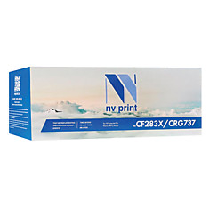 Картридж лазерный NV PRINT (NV-CF283X/737) для HP/CANON LJ M201/225/ MF211/212/216 ресурс 2200 стр. NV-CF283X/Canon