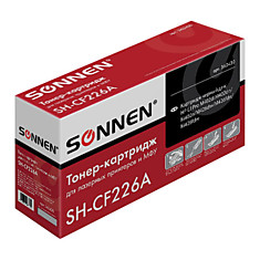 Картридж лазерный SONNEN (SH-CF226A) для HP LJ Pro M402d/dn/n/dw/M426fdn/fdw ВЫСШЕЕ КАЧЕСТВО ресурс 3100 стр. 362430