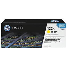 Картридж лазерный HP (Q3962A) ColorLaserJet 2550/2820 и другие желтый оригинальный 4000 стр.