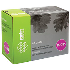 Картридж лазерный CACTUS (CS-D208S) для SAMSUNG SCX-5835FN/5635FN ресурс 4000 стр.