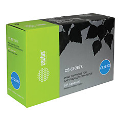 Картридж лазерный CACTUS (CS-CF287X) для HP LaserJet M506dn/M506x/M527dn ресурс 18000 стр.