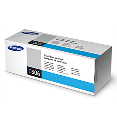Картридж лазерный SAMSUNG (CLT-C506S) CLP-680/CLX-6260 оригинальный голубой ресурс 1500 стр.