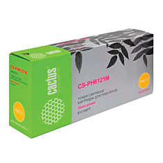 Картридж лазерный CACTUS (CS-PH6121M) для XEROX Phaser 6121MFP пурпурный ресурс 2600 стр.