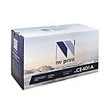 Картридж лазерный NV PRINT (NV-CE401A) для HP LaserJet Pro M570dn/M570dw голубой ресурс 6000 стр.
