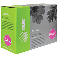 Картридж лазерный CACTUS (CS-D205L) для SAMSUNG ML-3310ND/3710D/3710ND ресурс 5000 стр.