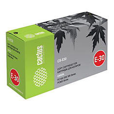 Картридж лазерный CACTUS (CS-E30) для CANON FC-206/210/230/336/PC860 ресурс 4000 стр. CS-E30S