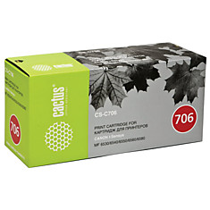 Картридж лазерный CACTUS (CS-C706) для CANON MF6530/6540/6550/6580 ресурс 5000 стр.