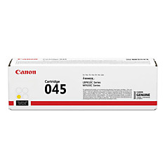 Картридж лазерный CANON (045Y) MF635/633/631/LBP 611/613 желтый ресурс 1300 стр. оригинальный 1239C002