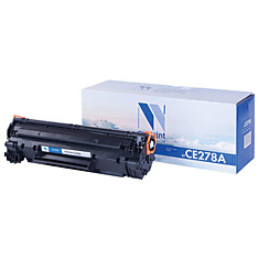 Картридж лазерный NV PRINT (NV-CE278A) для HP LaserJet P1566/1606DN ресурс 2100 стр.