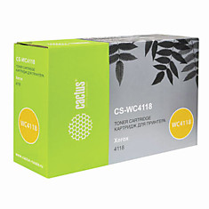 Картридж лазерный CACTUS (CS-WC4118) для XEROX WorkCentre 4118 ресурс 8000 стр.