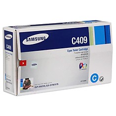 Картридж лазерный SAMSUNG (CLT-C409S) CLP-310/315 и другие голубой оригинальный ресурс 1000 стр.