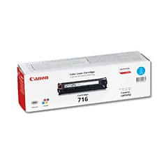 Картридж лазерный CANON (716С) LBP-5050 голубой оригинальный ресурс 1500 стр. 1979B002