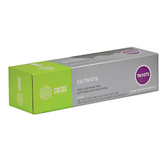 Картридж лазерный CACTUS (CS-TN1075) для BROTHER HL-1110R/DCP-1512R/MFC-1815R ресурс 1000 стр.