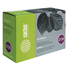 Картридж лазерный CACTUS (CS-TN2135) для BROTHER DCP-7030R/7045NR/MFC-7320R/7440NR ресурс 1500 стр.