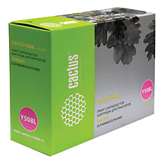Картридж лазерный CACTUS (CS-CLT-Y508L) для SAMSUNG CLP-620/670ND/CLX-6220 желтый ресурс 4000 стр.