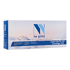 Картридж лазерный NV PRINT (NV-Q2612A/FX-10/703) для HP/CANON LaserJet/i-SENSYS ресурс 2000 стр. NV-2612A/FX-10/