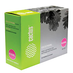 Картридж лазерный CACTUS (CS-CLT-K508L) для SAMSUNG CLP-620/670ND/CLX-6220 черный ресурс 5000 стр.