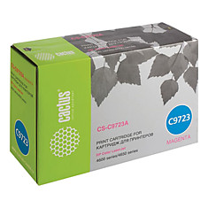 Картридж лазерный CACTUS (CS-C9723A) для HP ColorLaserJet 4600/4650 пурпурный ресурс 8000 стр. CS-C9723AR
