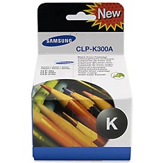 Картридж лазерный SAMSUNG (CLP-K300A) CLP-300 и другие черный оригинальный ресурс 2000 стр.