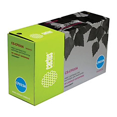 Картридж лазерный CACTUS (CS-CF033A) для HP ColorLaserJet CM4540 пурпурный ресурс 12500 стр.