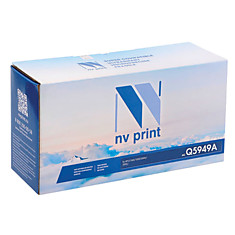Картридж лазерный NV PRINT (NV-Q5949A) для HP LaserJet 1160/1320/3390 и другие ресурс 2500 стр.