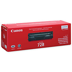 Картридж лазерный CANON (728) MF4410/4430/4450/4550dn/4570dn/4580dn оригинальный ресурс 2100 стр. 3500B002