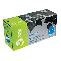 Картридж лазерный CACTUS (CS-CF331A) для HP LaserJet Pro M651n/M651dn/M651xh голубой ресурс 15000 стр. CS-CF331AR