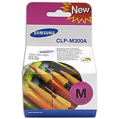 Картридж лазерный SAMSUNG (CLP-M300A) CLP-300 и другие оригинальный пурпурный ресурс 1000 стр.