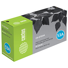 Картридж лазерный CACTUS (CS-Q7553A) для HP LaserJet 2015/2015n/2014 ресурс 3000 стр. CS-Q7553AS