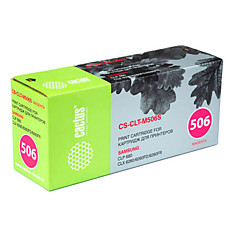 Картридж лазерный CACTUS (CS-CLT-M506S) для SAMSUNG CLP-680/CLX-6260 пурпурный ресурс 1500 стр.