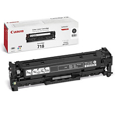 Картридж лазерный CANON (718BK) черный 2662B002