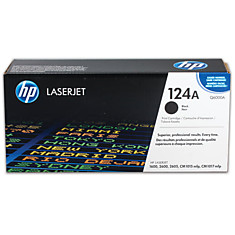 Картридж лазерный HP (Q6000A) ColorLaserJet CM1015/2600 и другие черный оригинальный 2500 стр.