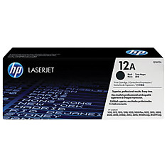 Картридж лазерный HP (Q2612A) LaserJet 1018/3052/М1005 и др. 12А оригинальный ресурс 2000 стр.