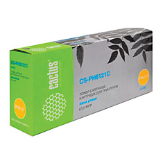 Картридж лазерный CACTUS (CS-PH6121C) для XEROX Phaser 6121MFP голубой ресурс 2600 стр.
