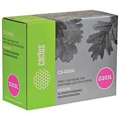 Картридж лазерный CACTUS (CS-D203L) для SAMSUNG ProXpress M3820/4020 ресурс 3000 стр.